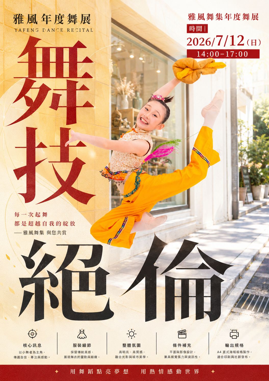 雅風年度舞展：AI 輸出成果